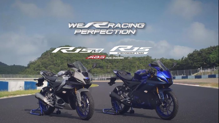 Yamaha R15 V4 yang diperkenalkan di India
