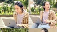 Angga memang cukup sering mengunggah momen kulineran dan aktivitas serunya di Instagram. Agar para penggemar setianya tetap bisa dekat dengannya. Foto: Instagram @anggayunandareal16