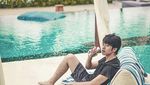 Makin Kece! Angga Yunanda Ternyata Tak Bisa Lepas Dari Es Krim