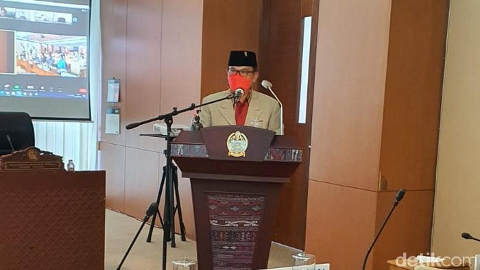 anggota DPRD F-PDIP, Penyabar Nakhe (Ahmad Arfah/detikcom)