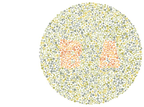 Tes Buta Warna, Bisakah Kamu Melihat Deretan Huruf dan Angka Ini?