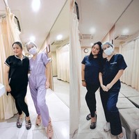 Merubah mindset untuk hidup lebih sehat, makan dan minum yang tepat (real food bukan olahan dan pakai pengawet) menjaga stamina untuk tetap bugar, mendengarkan tubuh kita, selalu bersyukur dan mencintai diri kita, tulisnya. Foto: Instagram @audyitem