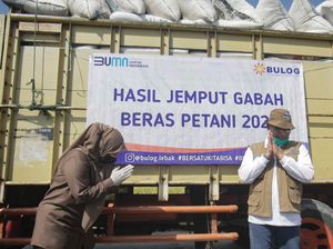 Bulog Sudah Serap 1 Juta Ton Beras Petani Lokal Per September 2021