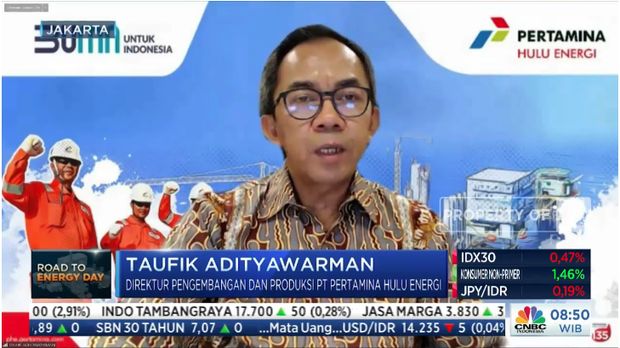 Direktur Pengembang & Produksi PT Pertamina Hulu Energi Taufik Adityawarman