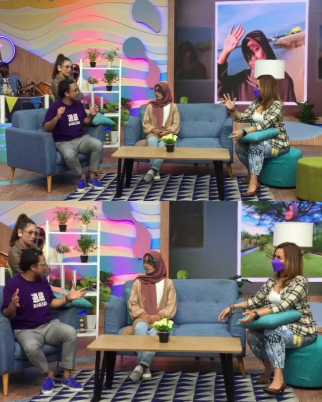 Remaja yang berasal dari Desa Babana, Mamuju Tengah, Sulawesi Barat itu menceritakan keunikan yang ada di wajahnya. Ini tanda lahir sejak pertama kali lahir sudah seperti ini. Tidak bertambah, saat itu umur lima tahun baru tahu kalau ada tanda di wajah, ungkap Ika di program Kopi Viral Transtv (21/9/2021). Foto: Dok.Instagram @kopiviraltranstv.