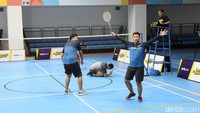 Kalau butuh ide buat gaya selebrasi, detikers bisa tiru pose David yang satu ini. Foto: dok. detikcom