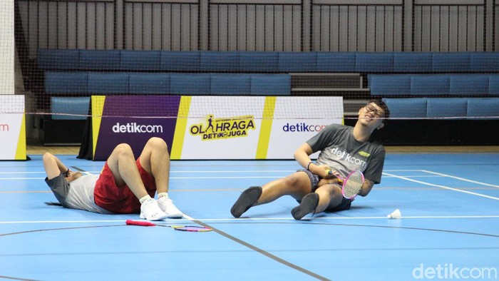 Fun Match Badminton, Vindes vs Owi Butet Fun Match Badminton, Vindes vs Owi Butet
