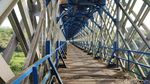 Foto Jembatan Cirahong, Wisata Murah Meriah di Ciamis