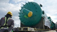 Kargo ini memiliki panjang 40 meter, lebar 17 meter, dan tinggi hingga 16 meter. Sementara berat kargo mencapai 1.400 ton.Foto: Dok. PT LV Logistics Indonesia