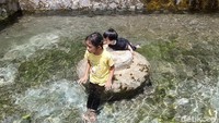 Mata air Campaka bermuara ke Sungai Cijagra. (Wisma Putera/detikcom)