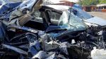 Ngeri! Penampakan Minibus yang Ringsek Imbas Kecelakaan di Tol Cipali