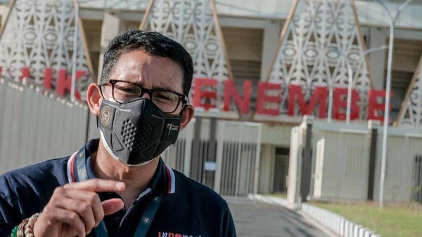 Menteri Pariwisata dan Ekonomi Kreatif/Kepala Badan Pariwisata dan Ekonomi Kreatif, Sandiaga Salahuddin Uno, meninjau Venue Pekan Olahraga Nasional (PON) XX Papua Tahun 2021. Menteri Pariwisata dan Ekonomi Kreatif/Kepala Badan Pariwisata dan Ekonomi Kreatif, Sandiaga Salahuddin Uno, meninjau Venue Pekan Olahraga Nasional (PON) XX Papua Tahun 2021.