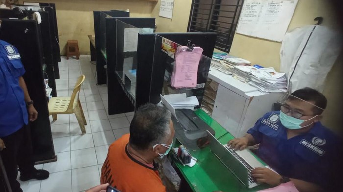 ZA (52), pelaku penembakan Ahmad Tarmizi, di Medan Timur, Medan, Sumut.