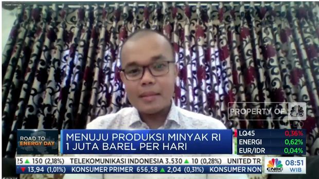 Sekjen Asosiasi Perusahaan Minyak dan Gas (Aspermigas) Moshe Rizal (Tangkapan Layar)