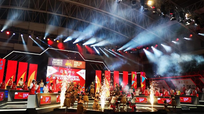 Suasana Opening Ceremony Esports PON XX Papua