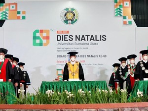 Dies Natalis Ke-69, USU Diharapkan Jadi Pusat Pengembangan Iptek