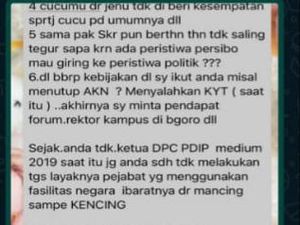 Ini Isi Chat Bupati yang Membuat Wabup Bojonegoro Mengadu ke Polisi