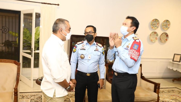 Wakil Ketua DPRD Sumut Harun Mustafa Nasution Bertemu Kakanwil Kemenkumham Sumut