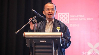 Bahlil Buka Diklatda HIPMI Jaya