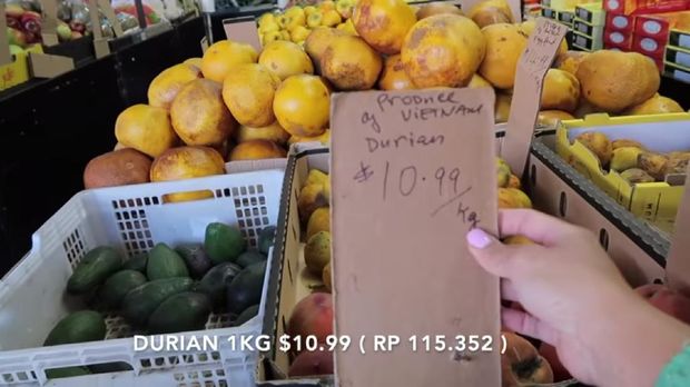 Belanja di Pasar Tradisional Australia, Wanita Ini Bisa Beli Durian