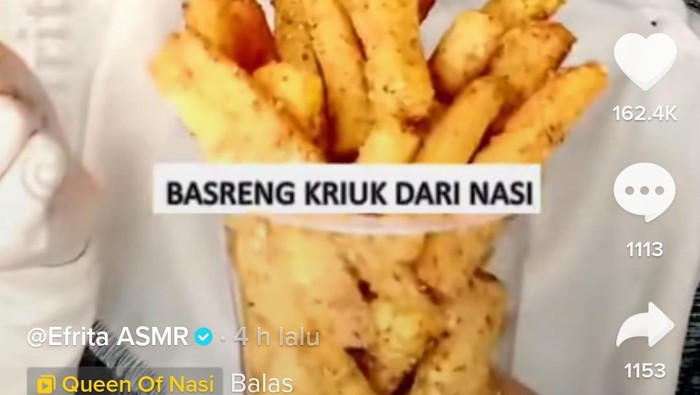 Cewek Ini Dijuluki Queen of Nasi Karena Bikin Berbagai Makanan dari Nasi