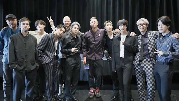 Coldplay X BTS (Tangkapan Layar Twitter @BTS_twt)