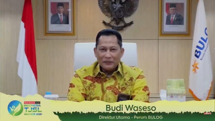 Direktur Utama Perum Bulog Budi Waseso