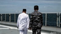 Dan menjaga dan menegakkan kedaulatan dan hukum di wilayah perairan yurisdikasi Indonesia.