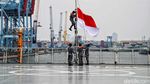 Doa Lintas Agama di Atas KRI Semarang