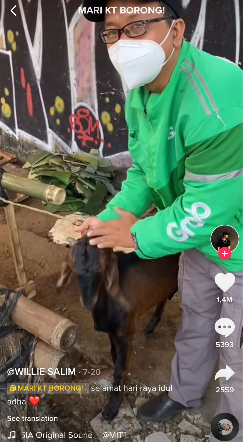 Inspiratif! 5 Seleb TikTok Ini Hobi Berbagi Makanan hingga Sembako