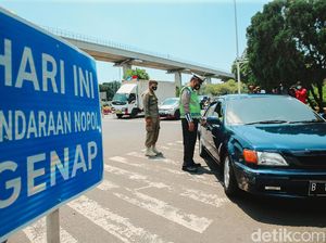 Awas Ganjil Genap Berlaku Hari Minggu, Ini Jadwal dan Lokasinya