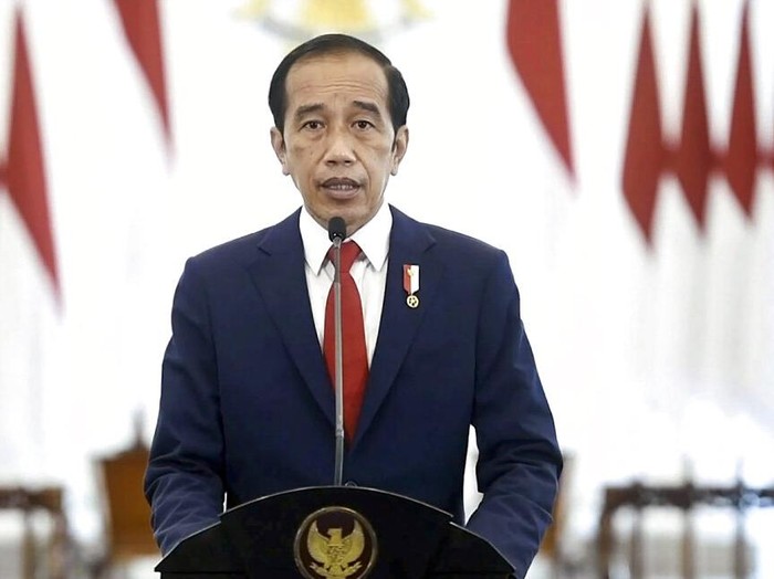 Presiden Joko Widodo (Jokowi) menyampaikan pidatonya dalam sidang umum ke-76 PBB. Jokowi menyampaikan sejumlah isu termasuk penanganan pandemi COVID-19 di seluruh negara.