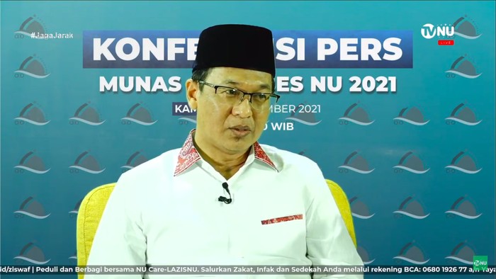Ketua SC Munas dan Konbes NU KH Ishomuddin