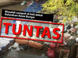 Before-After Pembersihan Kali di Rawa Bunga untuk #CegahBanjir