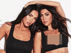 7 Gaya Megan Fox dan Kourtney Kardashian, Tanpa Busana untuk Kim Kardashian