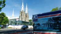Kehadiran terowongan ini diharapkan dapat memudahkan jemaah kedua rumah ibadah ini untuk menggunakan lahan parkir secara bersama.