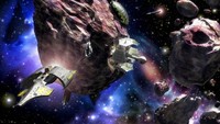 Penambang asteroid. Lama-lama bahan mineral di bumi akan habis, sementara kebutuhan tidak akan berkurang. Selama manusia belu menemukan energi terbarukan 100% maka tetap dibutuhkan bahan mineral. Jika di bumi sudah habis, saatnya mencari ke luar angkasa. Foto: Dok. depositphotos