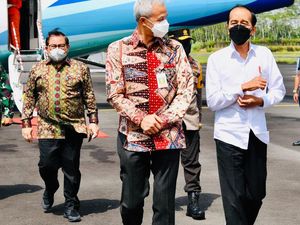 Pesan Jokowi ke Ganjar Saat Kunker di Jateng