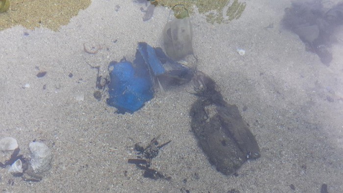 Sampah Masker Teluk Berau