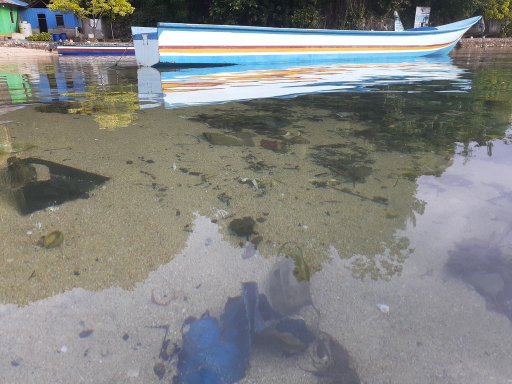 Sampah Masker Teluk Berau