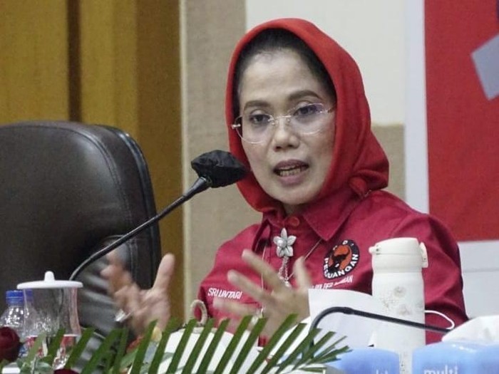 Sekretaris DPD PDIP Jatim Sri Untari Bisowarno