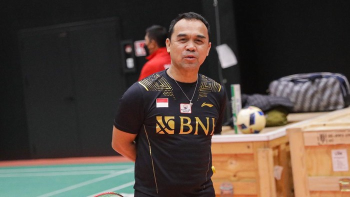 Tim bulutangkis Indonesia, Piala Sudirman 2021 Tim bulutangkis Indonesia antusias menjalani latihan perdana di Hameenkylan Liikuntahall, Vantaa, Kamis (23/9/2021), untuk menghadapi Piala Sudirman 2021.