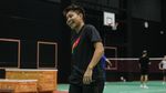 Foto: Momen Latihan Perdana Tim Bulutangkis RI di Finlandia