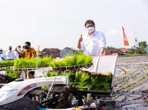 Airlangga Harap Program Smart Farming Genjot Hasil Pertanian RI