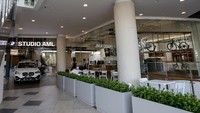 Berdiri di arena seluas 171,34 meter persegi, BMW Studio AML menghadirkan kombinasi terbaik untuk layanan premium khas BMW, suasana nyaman, dan desain elegan. 