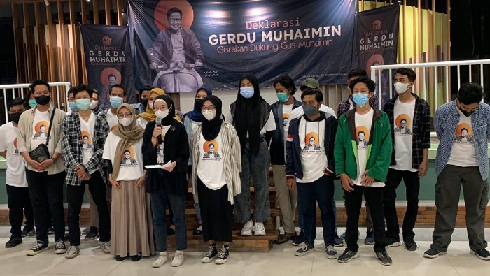 Gerakan Milenial di Surabaya Deklarasi Dukung Muhaimin Iskandar Capres 2024