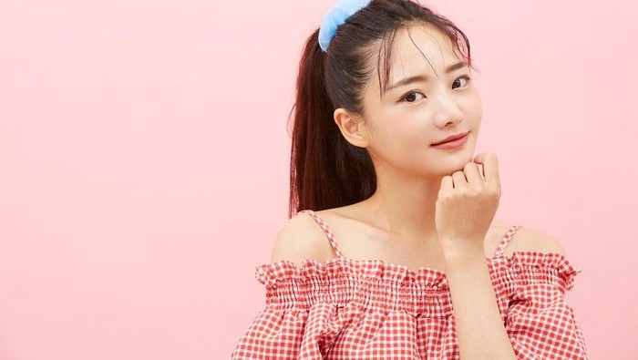 Ilustrasi gadis Korea Ilustrasi gadis Korea.