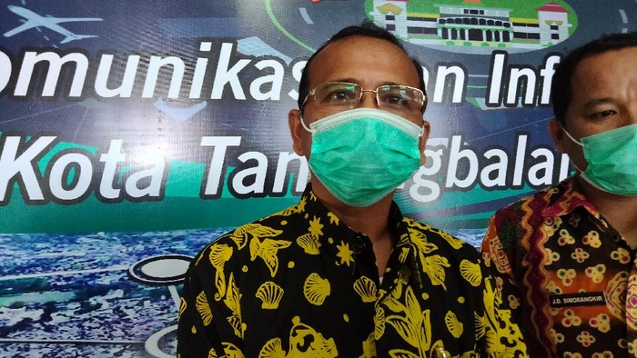 Kepala Dinas Komunikasi dan Informasi (Kominfo) Tanjungbalai, Walman Riadi Girsang (Perdana-detikcom)