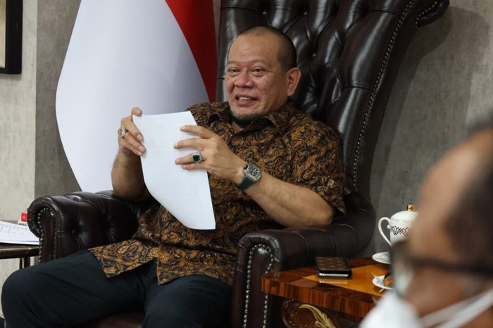 Ketua DPD RI, AA La Nyalla Mahmud Mattalitti apresiasi BRIN yang dapat penghargaan dari FAO.