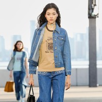 Coach mengadakan peragaan busananya di Manhattan New York. Koleksi spring 2022 yang terinspirasi gaya tahun 80an ini merupakan surat cinta untuk New York sekaligus penghargaan kepada beberapa tempat ikonik seperti Central Park, Zabar’s, Serendipity dan the Brooklyn Bridge. Foto: dok. Courtesy Coach